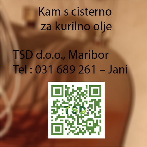 Kam s cisterno za kurilno olje Kam s cisterno za kurilno olje