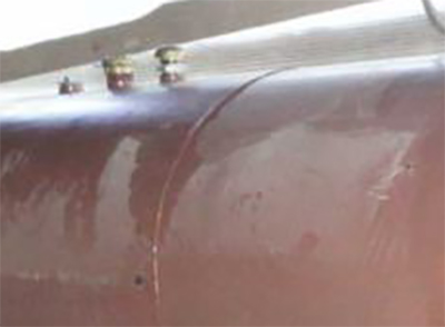 Razrez cisterne za kurilno olje Maribor