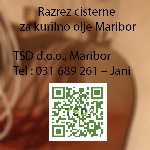 Razrez cisterne za kurilno olje Maribor