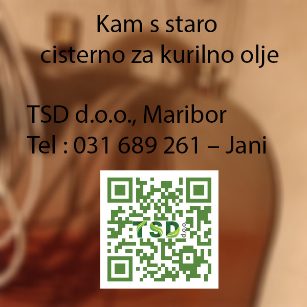 Kam s staro cisterno za kurilno olje Kam s staro cisterno za kurilno olje