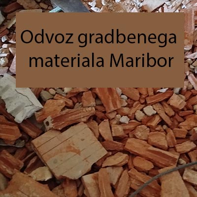 Odvoz gradbenega materiala Maribor