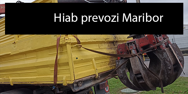 Hiab prevozi Maribor