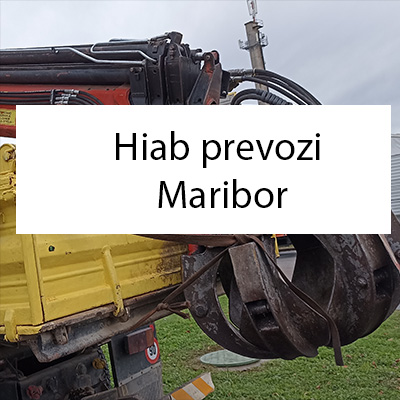 Hiab prevozi Maribor