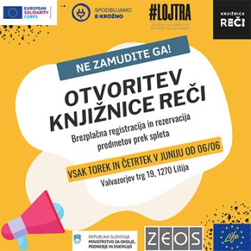Odprtje knjižnice reči v Litiji