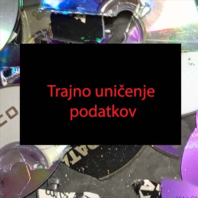 Trajno uničenje podatkov