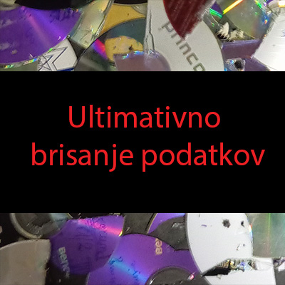 Ultimativno brisanje podatkov