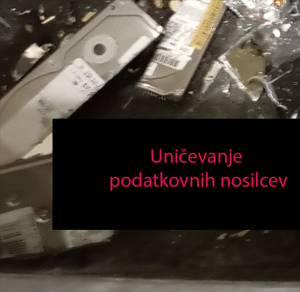 Uničevanje podatkovnih nosilcev