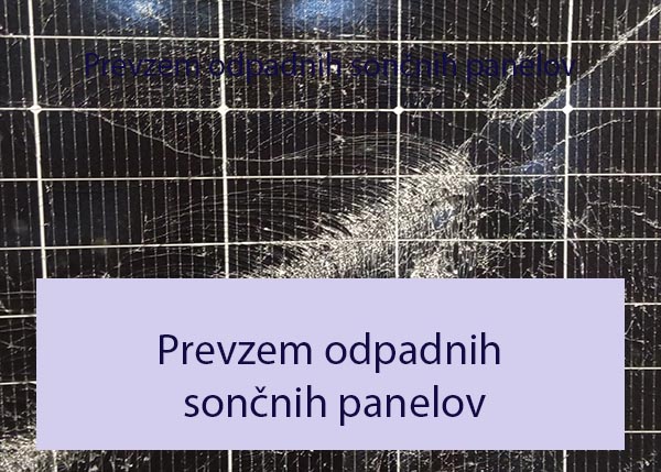 Prevzem odpadnih sončnih panelov Prevzem odpadnih sončnih panelov