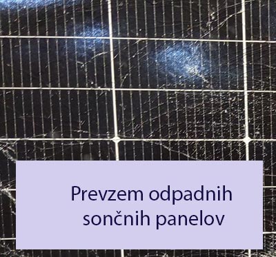 Prevzem odpadnih sončnih panelov Prevzem odpadnih sončnih panelov