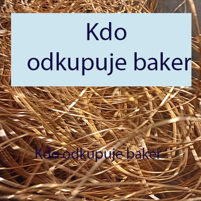 Kdo odkupuje baker