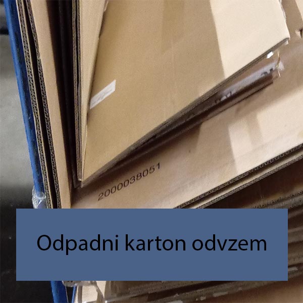 Odpadni karton odvzem Odpadni karton odvzem