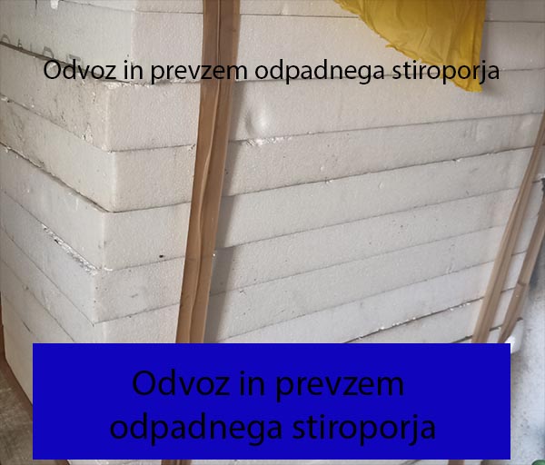 Odvoz in prevzem odpadnega stiroporja Odvoz in prevzem odpadnega stiroporja