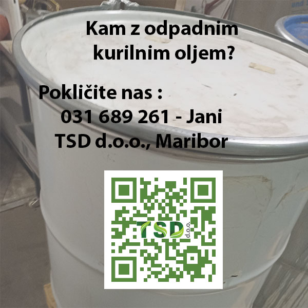 Kam z odpadnim kurilnim oljem Kam z odpadnim kurilnim oljem