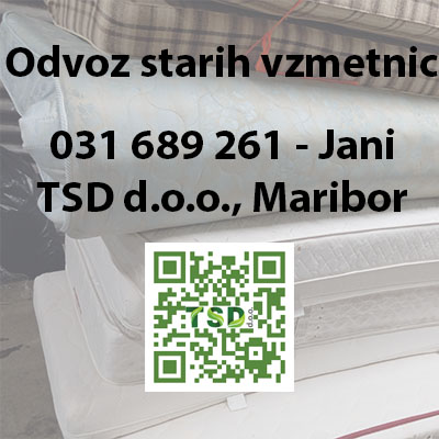 Odvoz starih vzmetnic