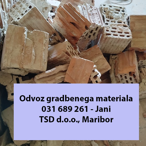 Odvoz gradbenega materiala Odvoz gradbenega materiala